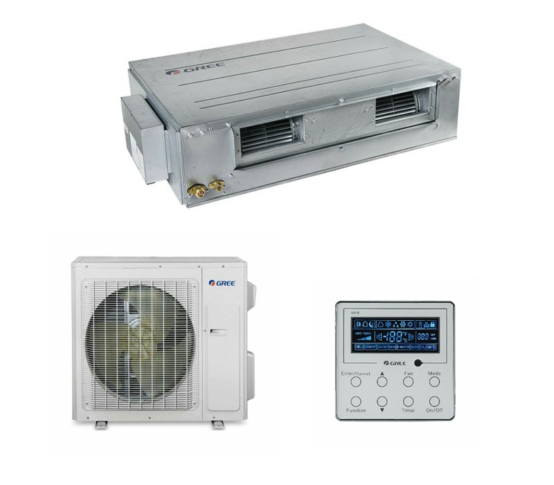 Канальний кондиціонер GREE U-MATCH GUD71PS/A-T/GUD71W/NhA-T (фреон R32, INVERTER), - фото 2