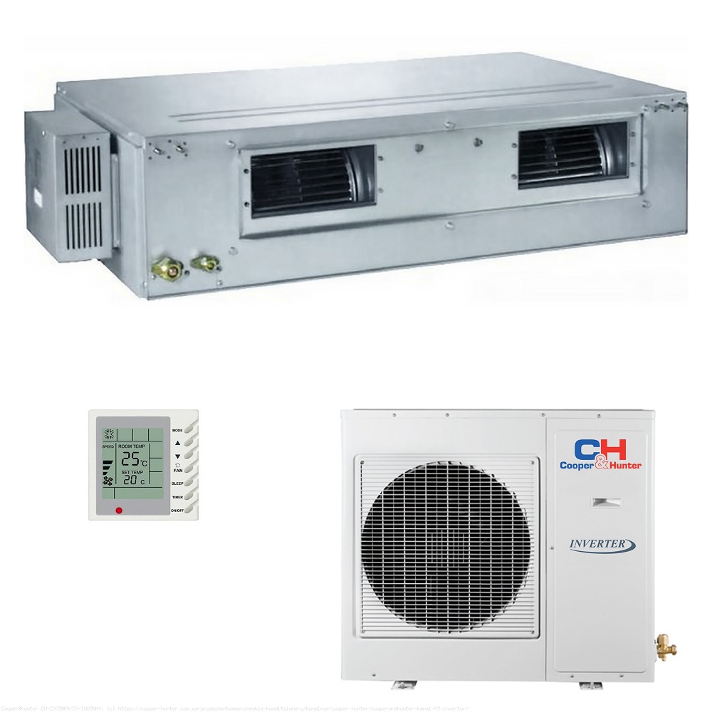 Канальний кондиціонер COOPER&HUNTER CH-IDS071PNK/CH-IU071NK (INVERTER), - фото 2