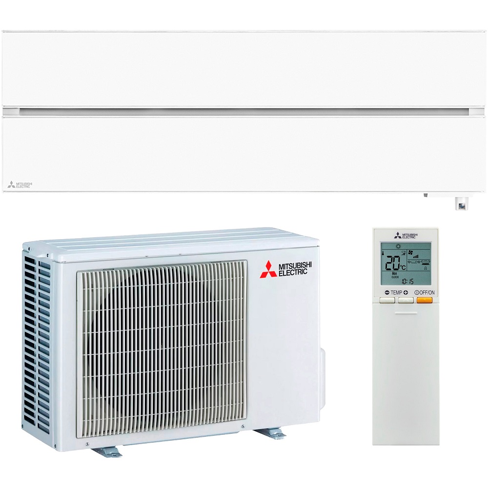 Настінний кондиціонер MITSUBISHI ELECTRIC PREMIUM MSZ-LN25VG2W/MUZ-LN25VG2 (Inverter, White, фреон R-32), - фото 2