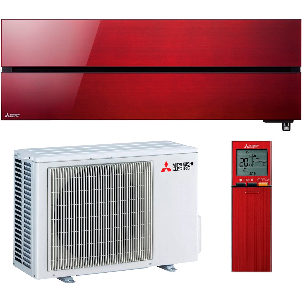 Настінний кондиціонер MITSUBISHI ELECTRIC PREMIUM MSZ-LN35VG2R/MUZ-LN35VG2 (Inverter, Red, фреон R-32), - фото 2