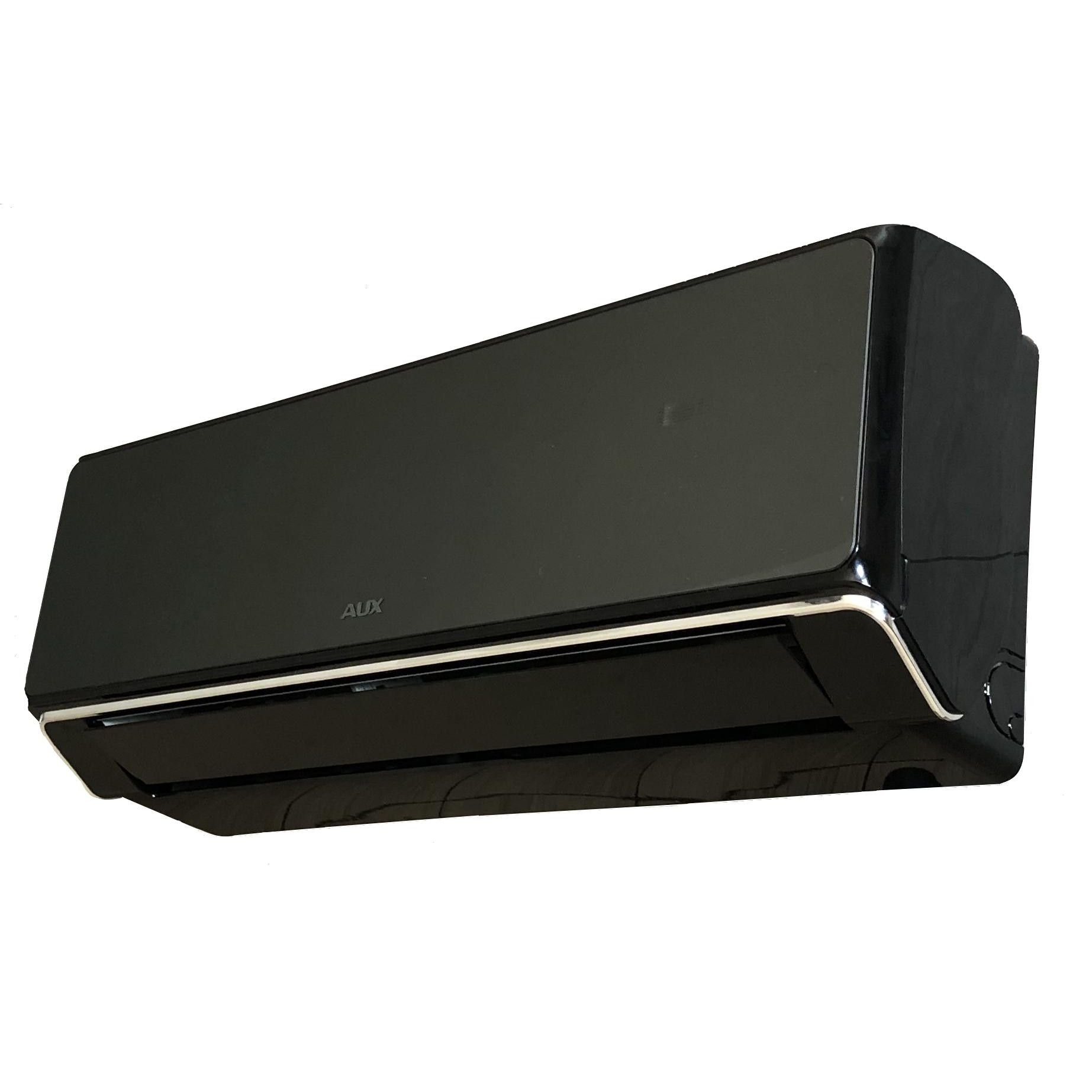 Настінний кондиціонер AUX HALO ASW/AS-H12B4/HER3DI Black Inverter, - фото 3