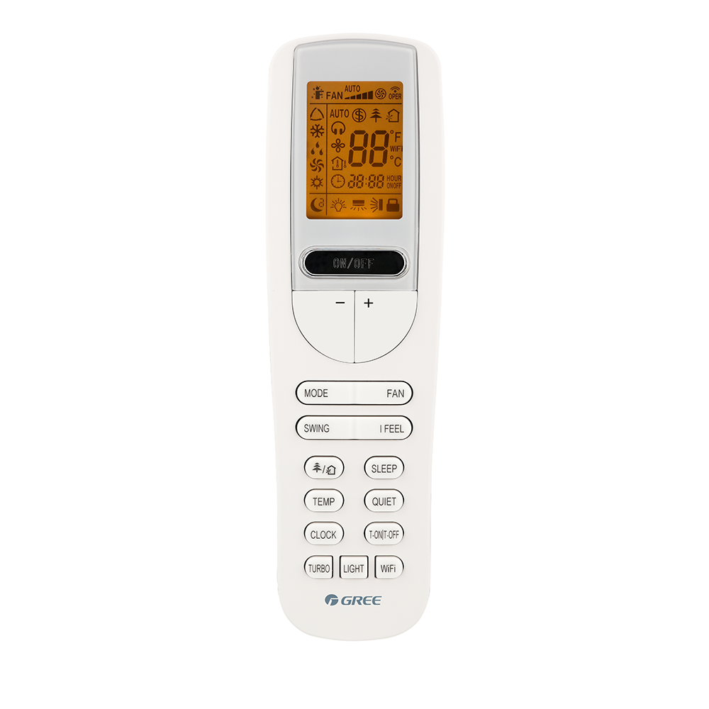Настінний кондиціонер GREE Clivia Black GWH24AUDXF-K6DNA1A DC inverter +Wi-fi, - фото 6