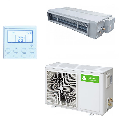 Канальний кондиціонер CHIGO CTB-36HVR4S/COU-36HZDR4 (INVERTER), - фото 2